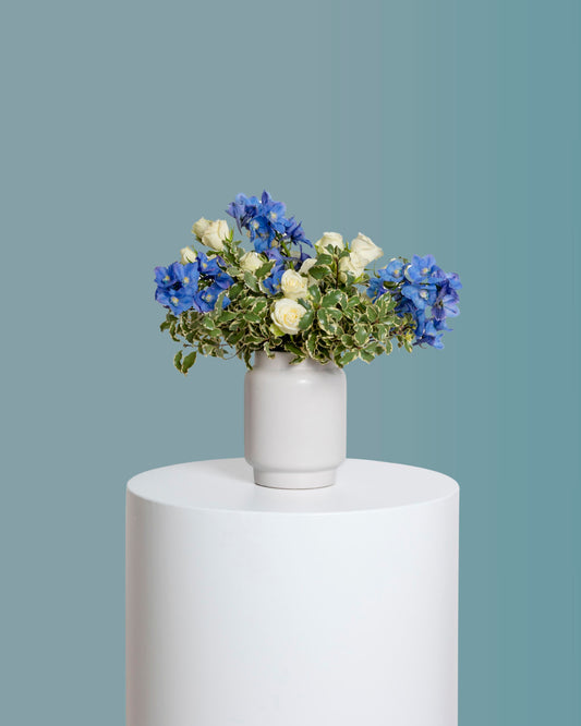 Centro de Mesa Pequeño - Colección Azul