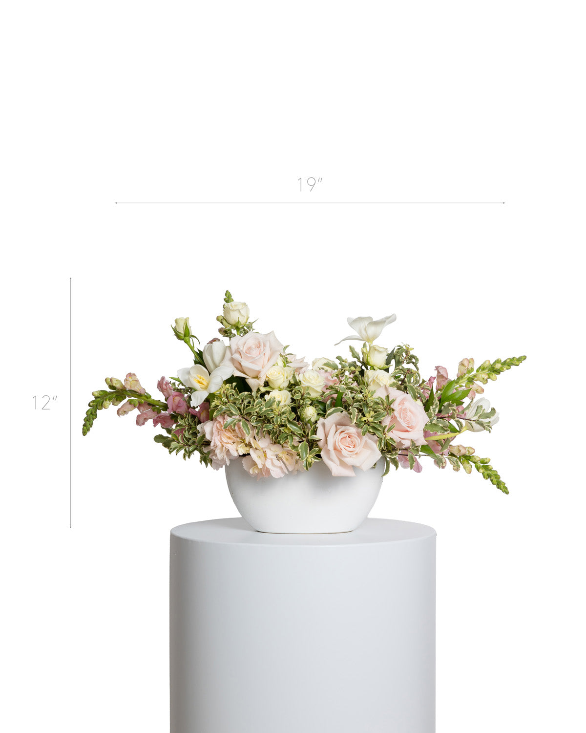 Elongated Centerpiece - Pink Collection