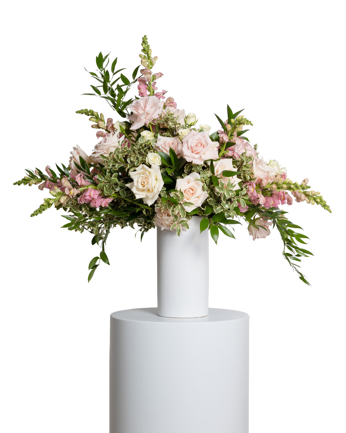 Arreglo Floral Alto - Colección Rosada