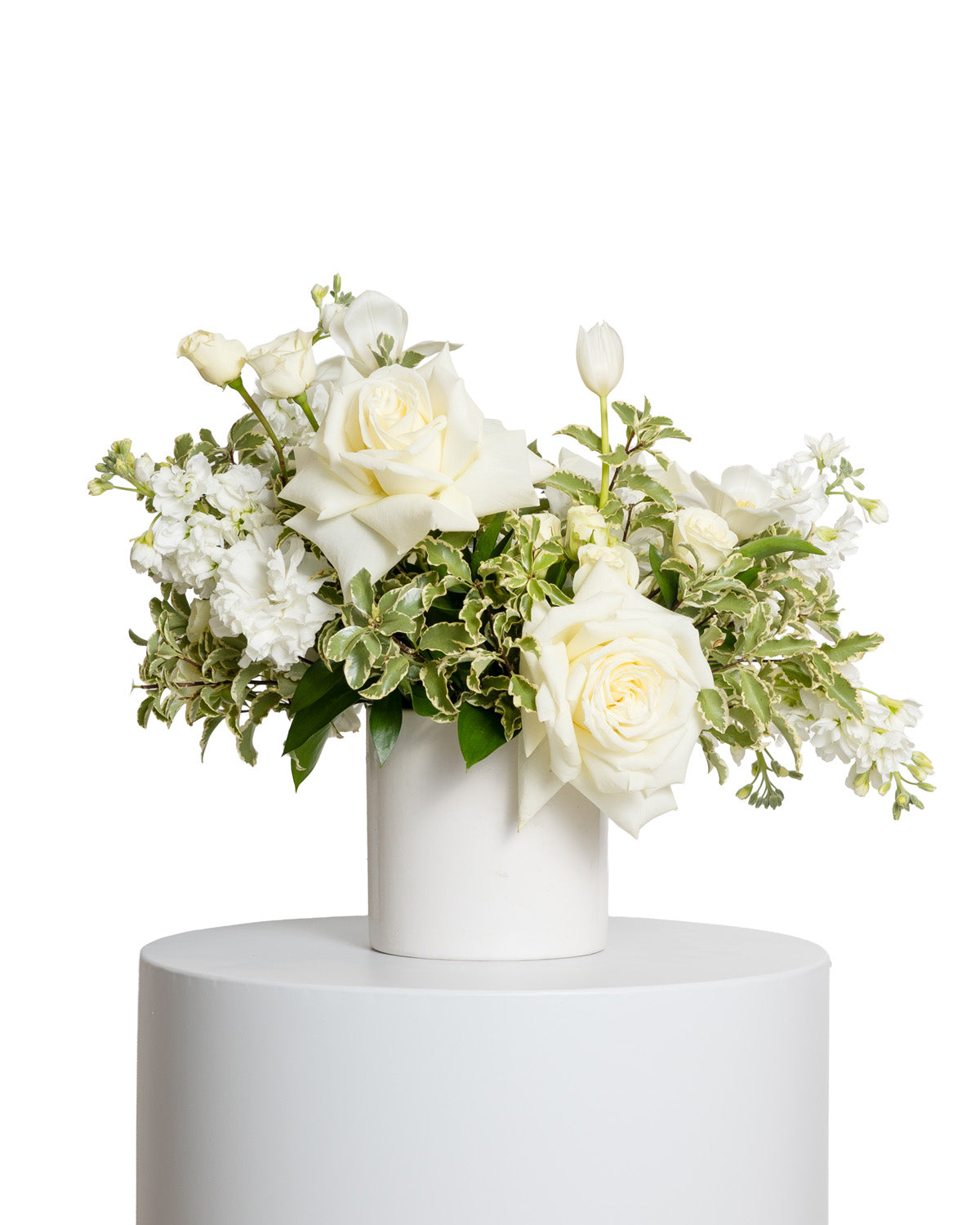 Centro de Mesa Mediano - Colección Blanca