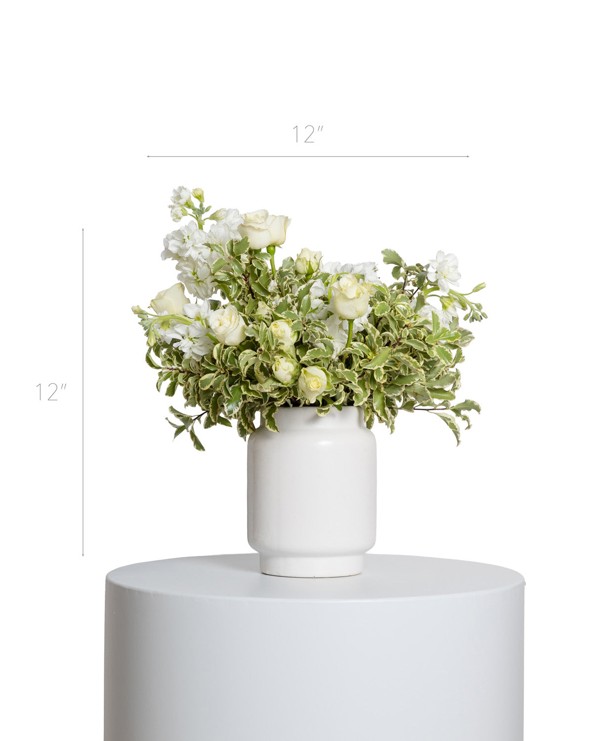 Centro de Mesa Pequeño - Colección Blanca
