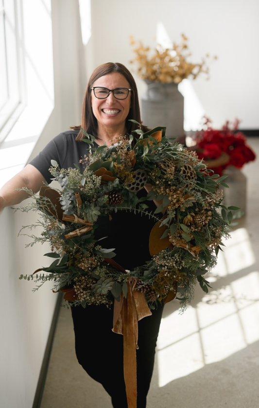2-Workshop Christmas Pack | Christmas Wreaths and Garlands and Christmas Tree Decorating