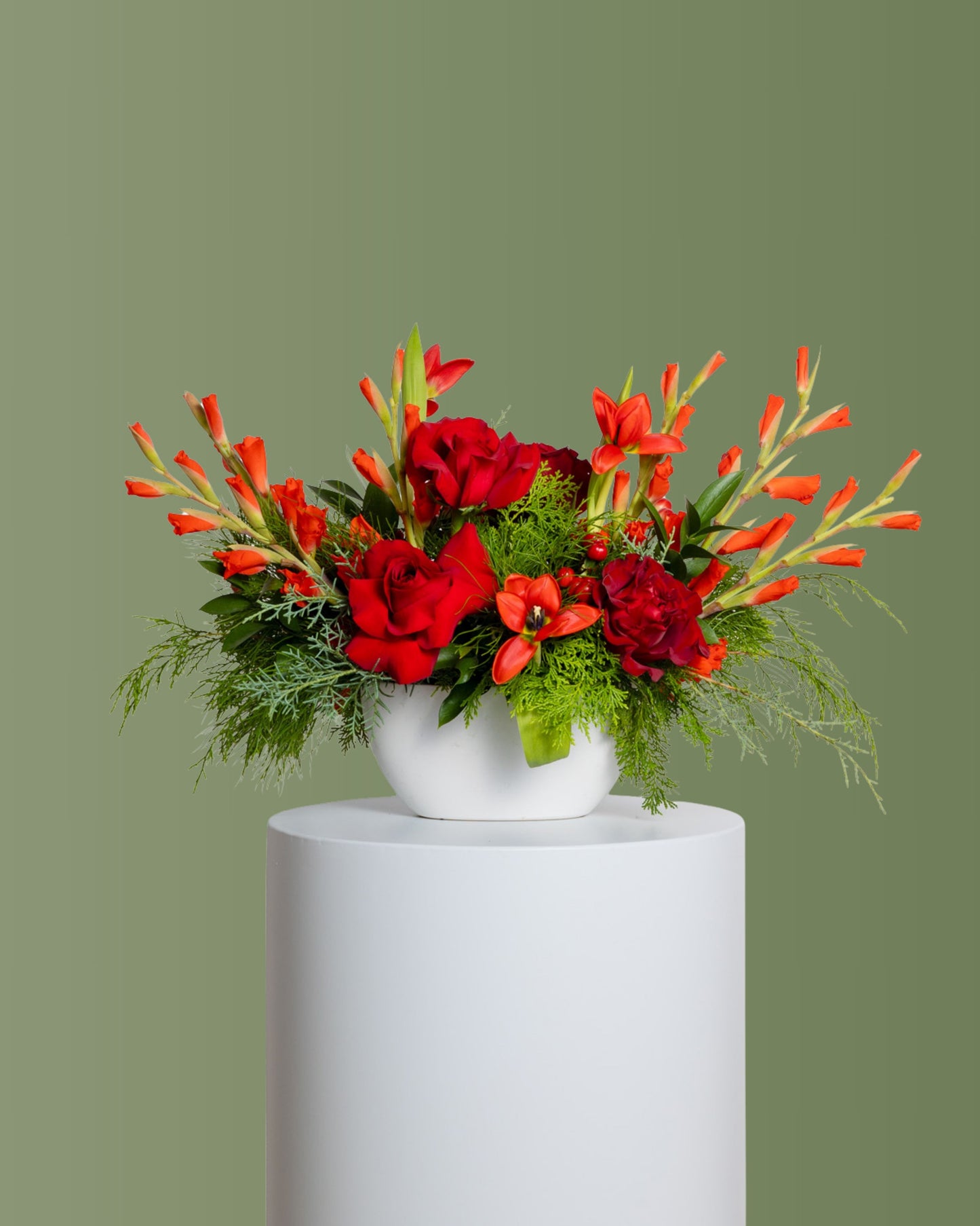 Elongated Centerpiece - Christmas Collection