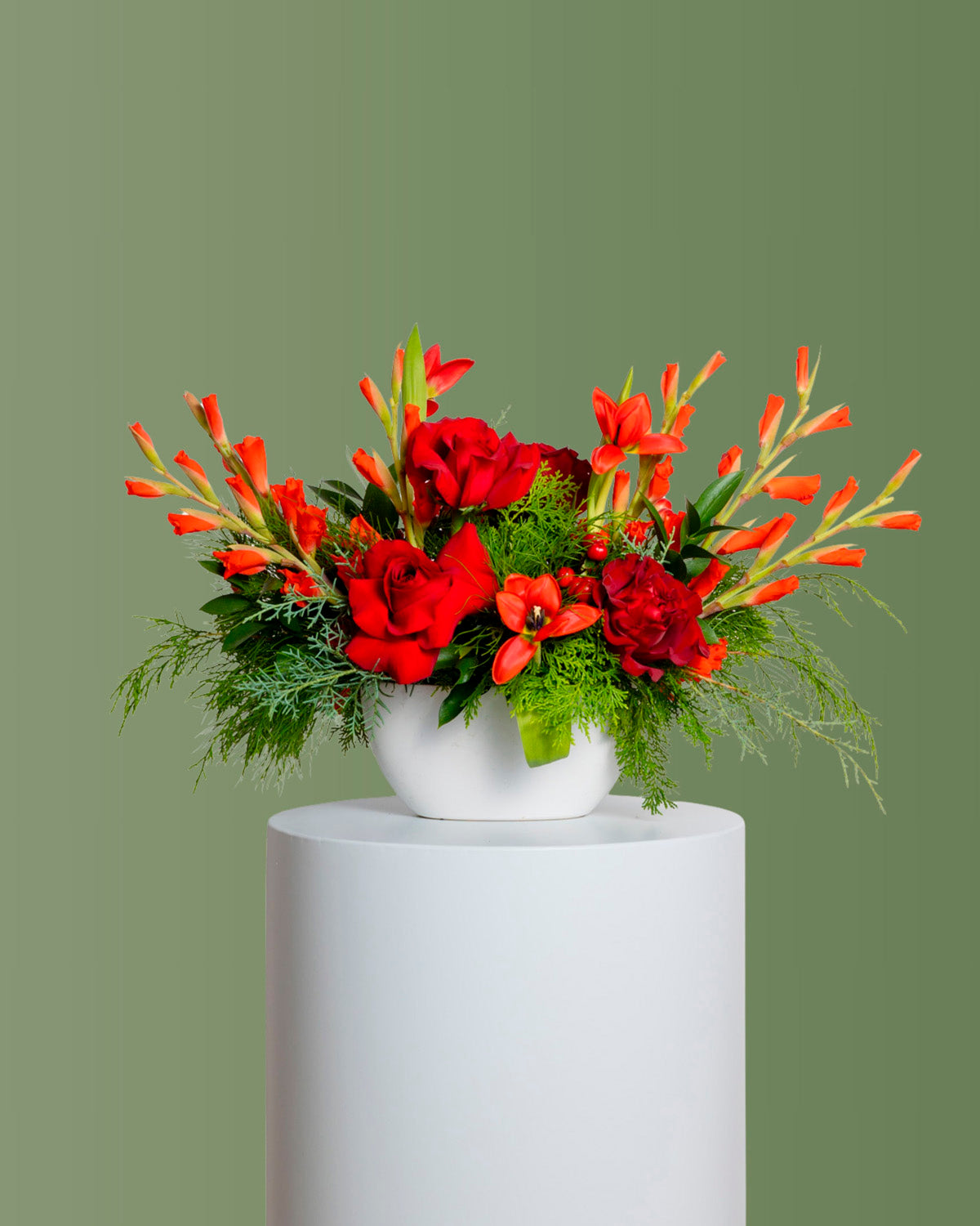 Elongated Centerpiece - Christmas Collection