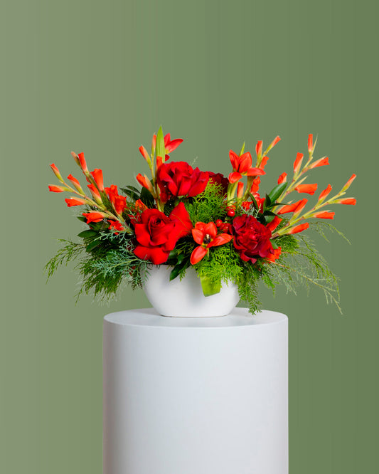 Centro de Mesa Alargado - Colección Navidad