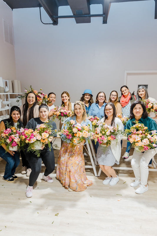 In-Person Workshop Low Garden Style Arrangements - Doral, FL