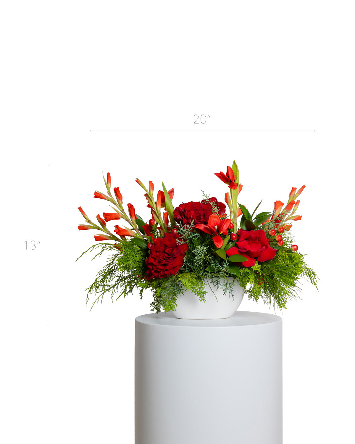 Centro de Mesa Alargado - Colección Navidad