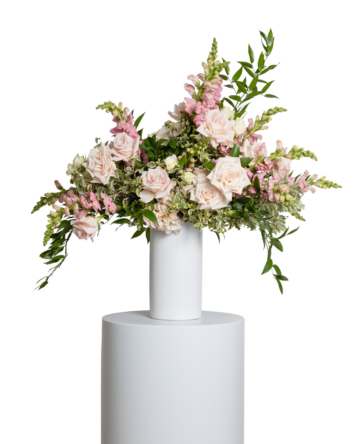 Arreglo Floral Alto - Colección Rosada