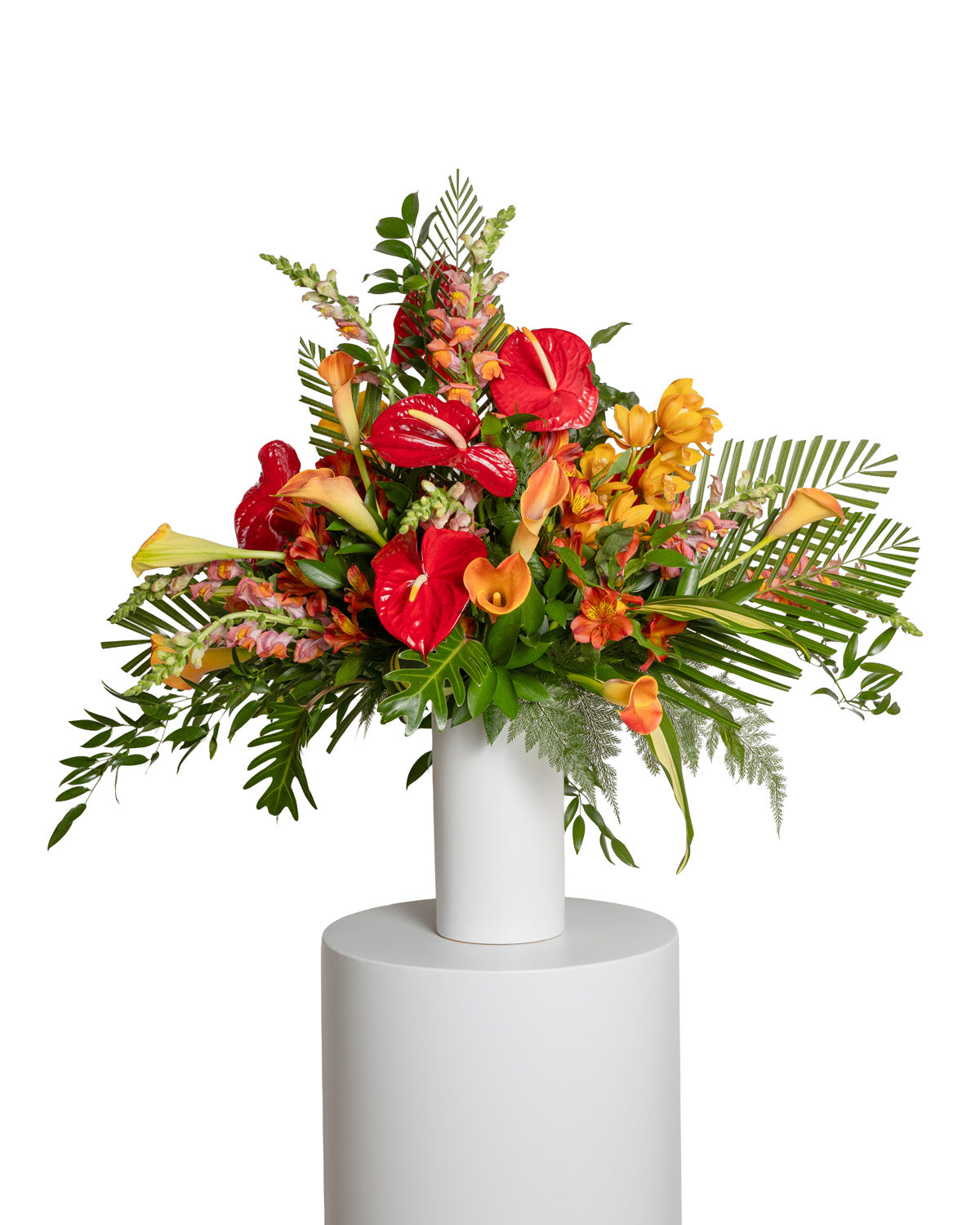 Arreglo Floral Alto - Colección Tropical