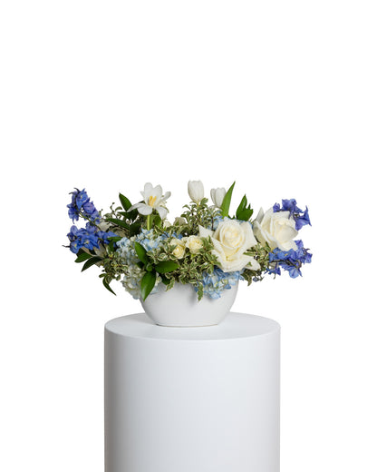 Elongated Centerpiece - Blue Collection