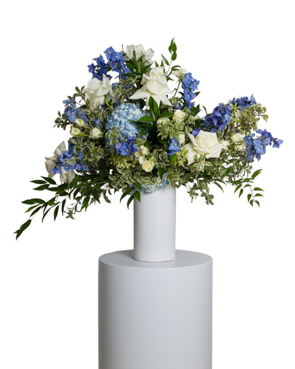 Tall Floral Arrangement - Blue Collection