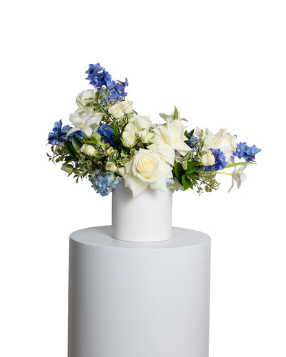 Centro de Mesa Grande - Colección Azul