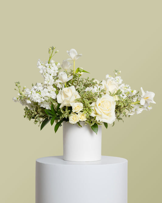 Large Centerpiece - White Collection