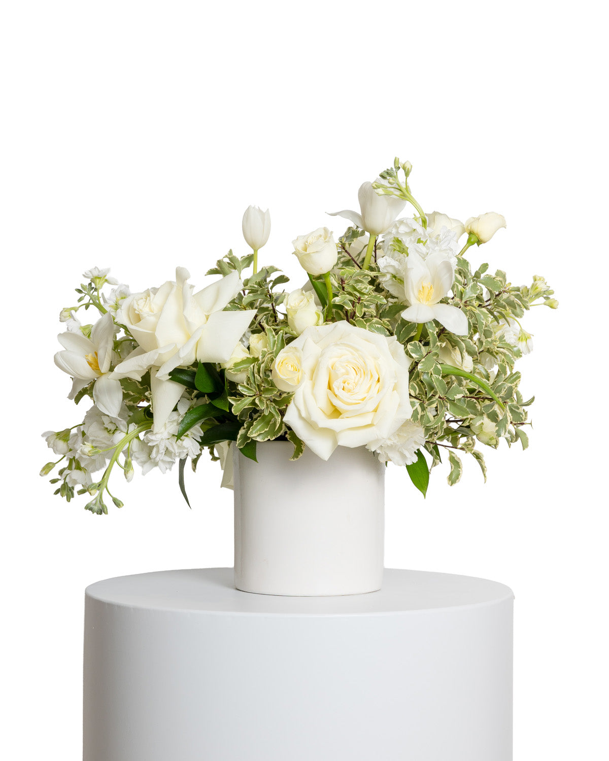 Centro de Mesa Mediano - Colección Blanca