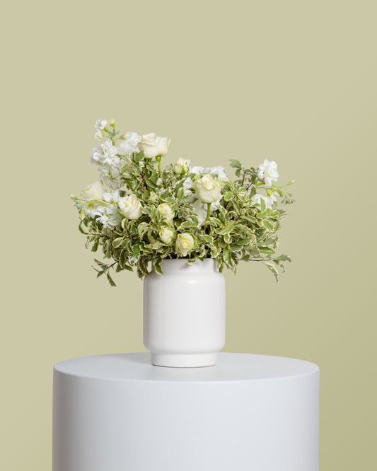 Small Centerpiece - White Collection