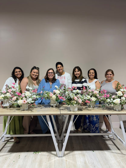 2-Workshop Package | Master the Art of Tall and Short Centerpieces - Doral, FL